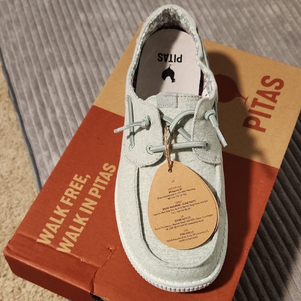Green Pitas Santorini Loafers - Picture 4 of 6